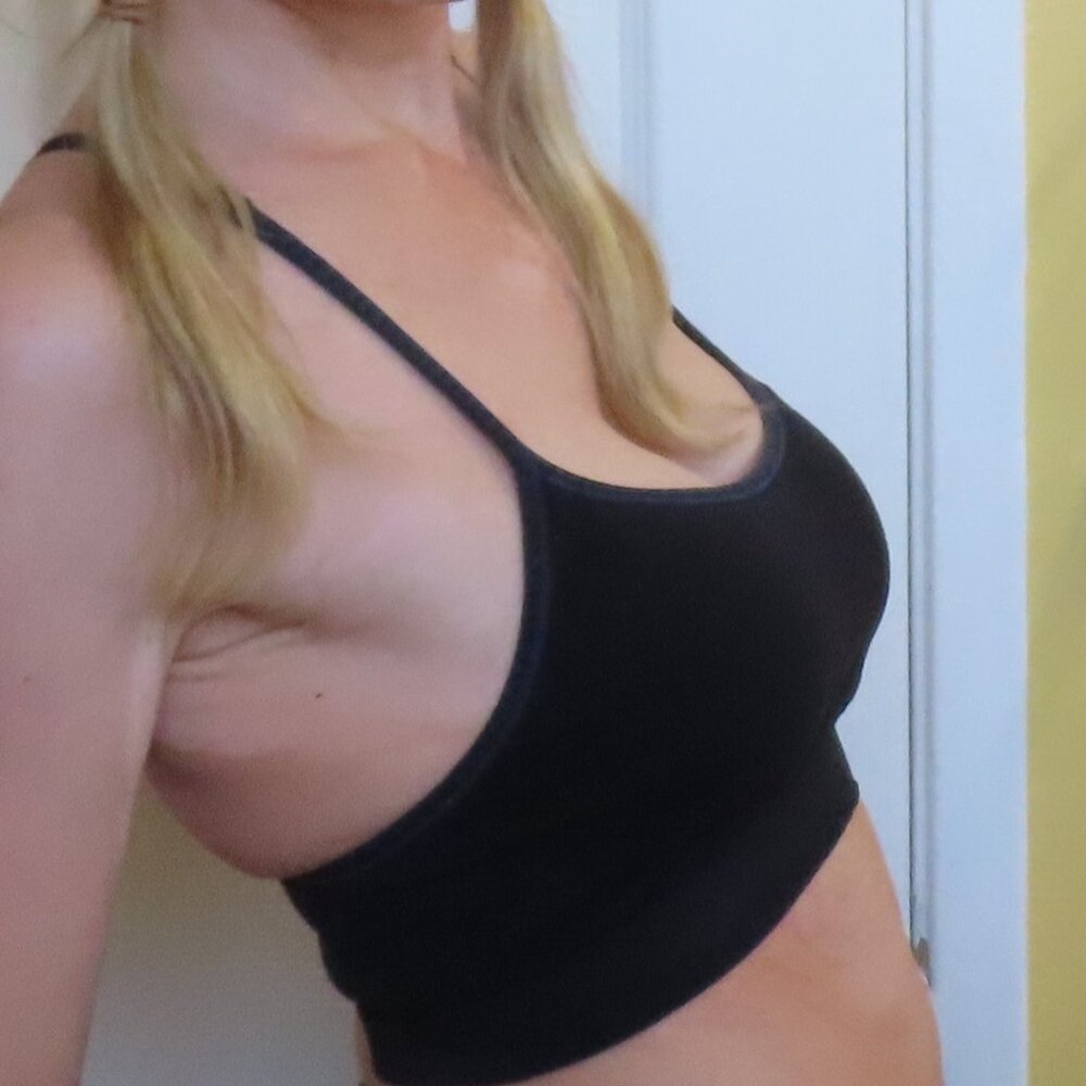 Black C9 by Champions black workout bra, size unknown (probabl S or M)